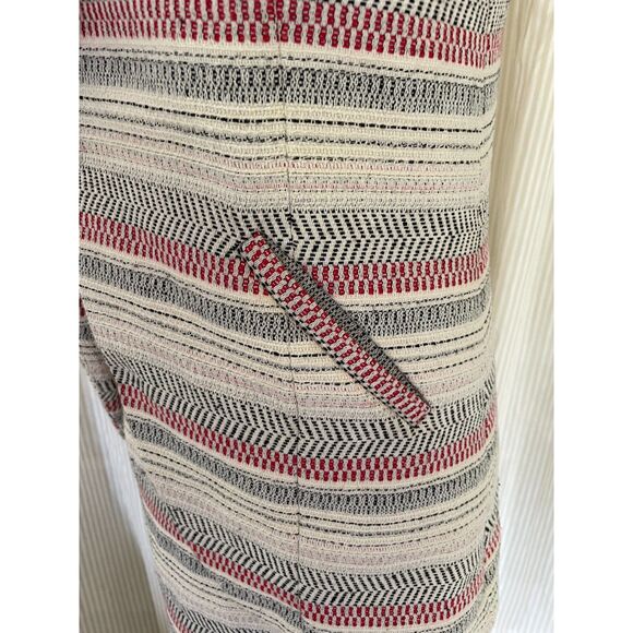 BCBGeneration Womens Striped Tweed Dress & Vest Set Size 6 Mini 2-Piece Outfit - Picture 3 of 10